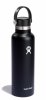 Hydro Flask STANDARD MOUTH Stalowa Butelka Termiczna do Wody 620 ml / Czarna